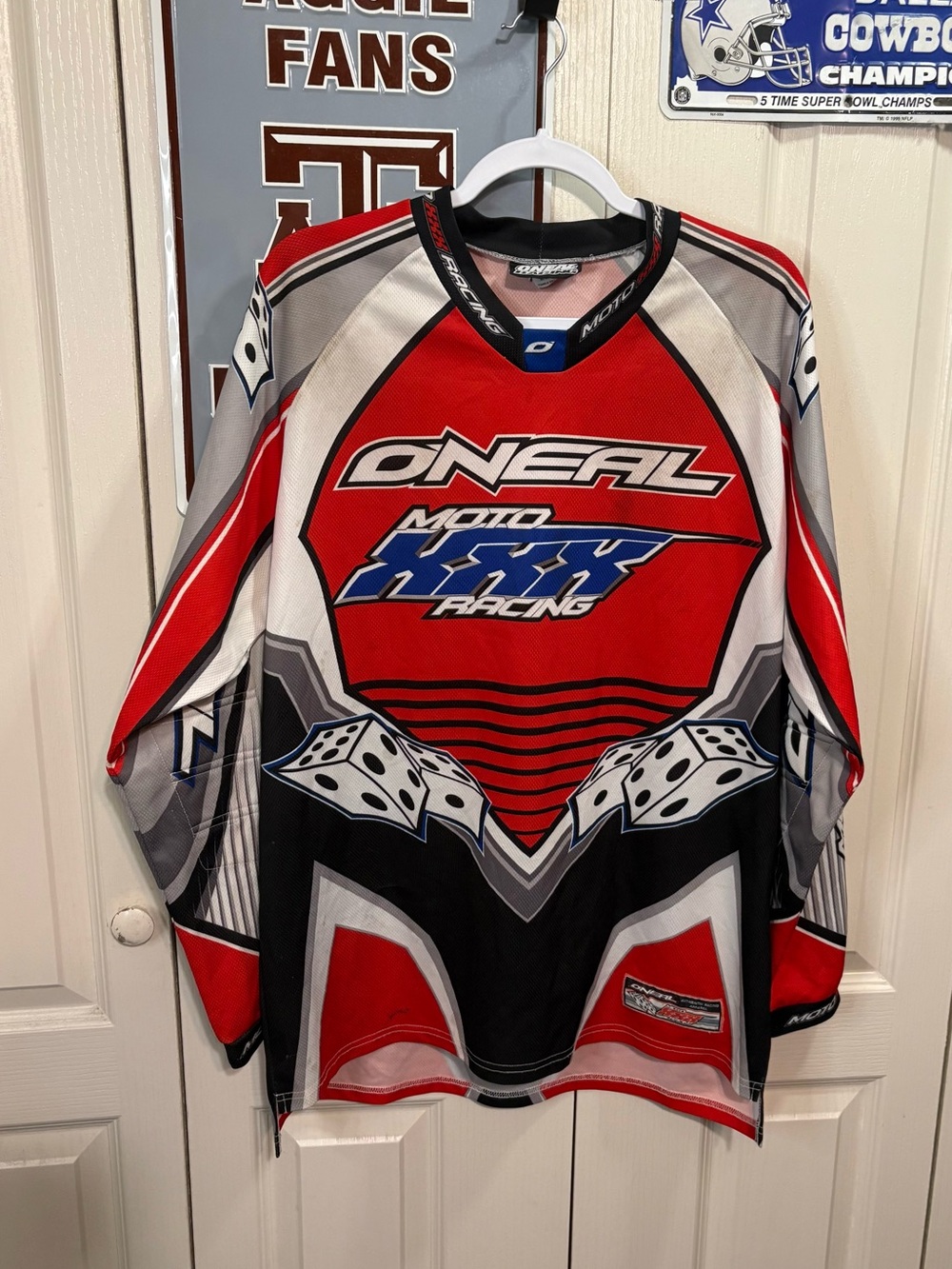 O'Neal Red Moto Racing Jersey
